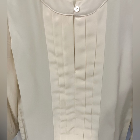 Amour Vert silk blouse; size S - Picture 5 of 6